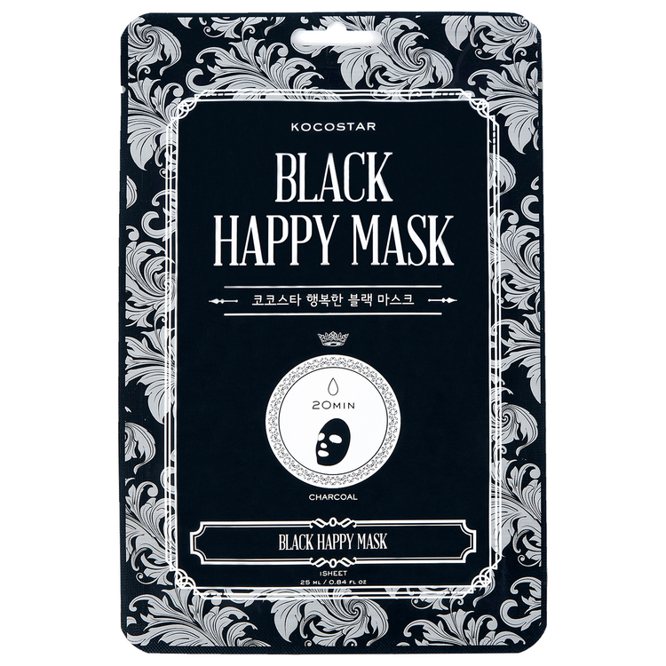 Black Happy Mask kasvonaamio - Kocostar