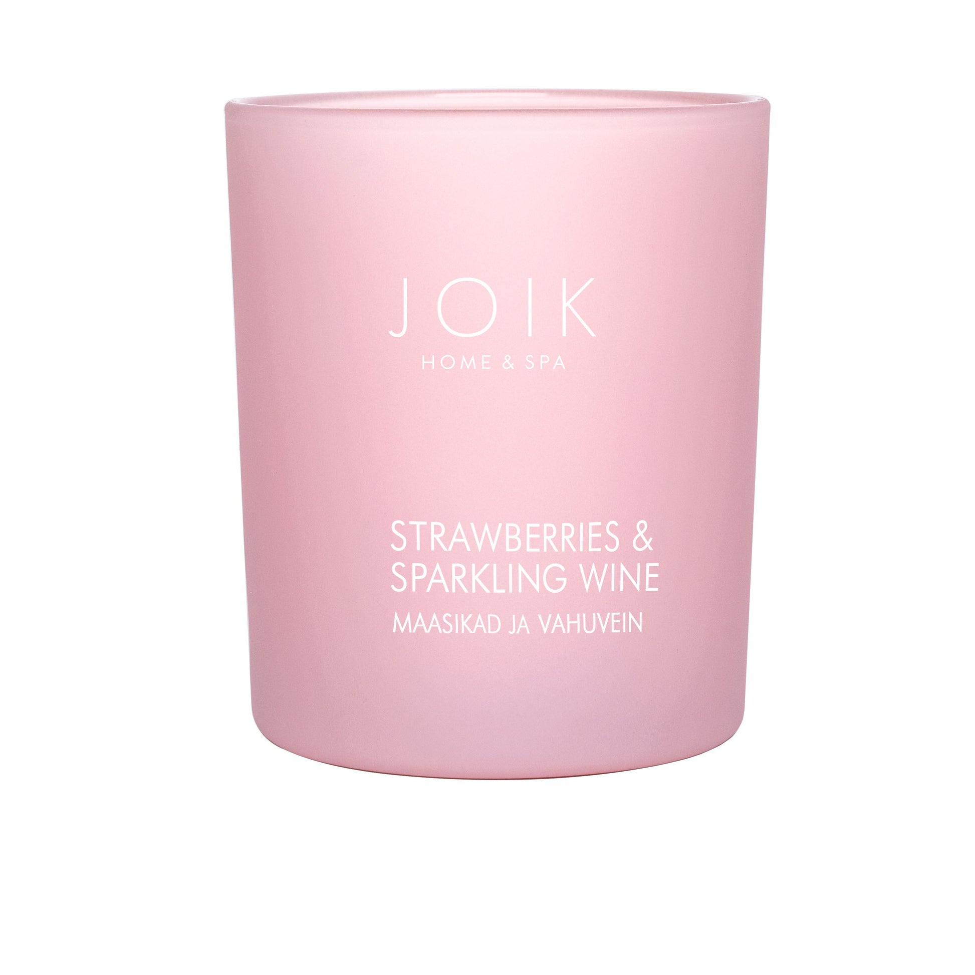 Joik - Strawberries & Sparkling wine, tuoksukynttilä