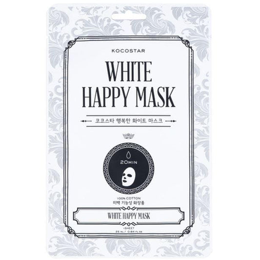 Kocostar - White Happy Mask kasvonaamio